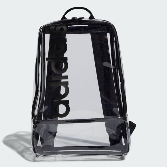 adidas Originals Other - ADIDAS Clear/Transparent Backpack/Game School Bag Linear NEW